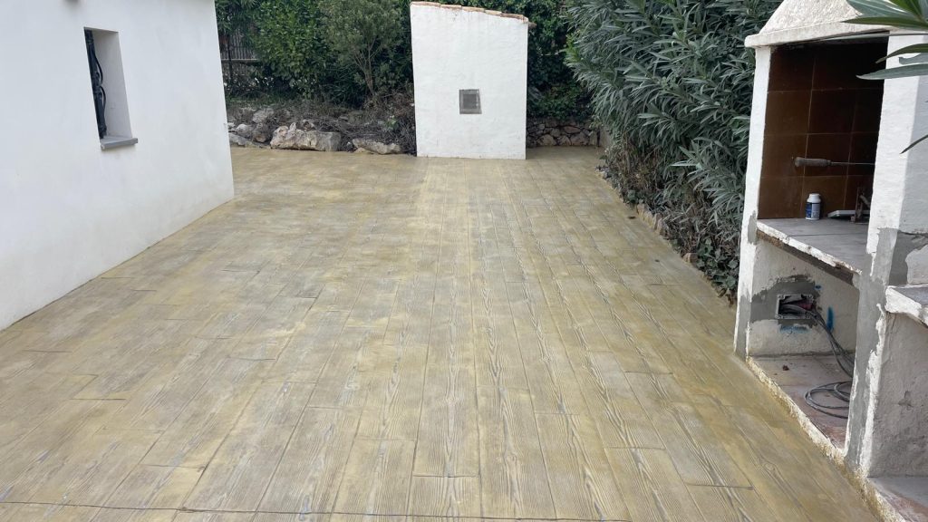 Pavimentos de hormigón impreso