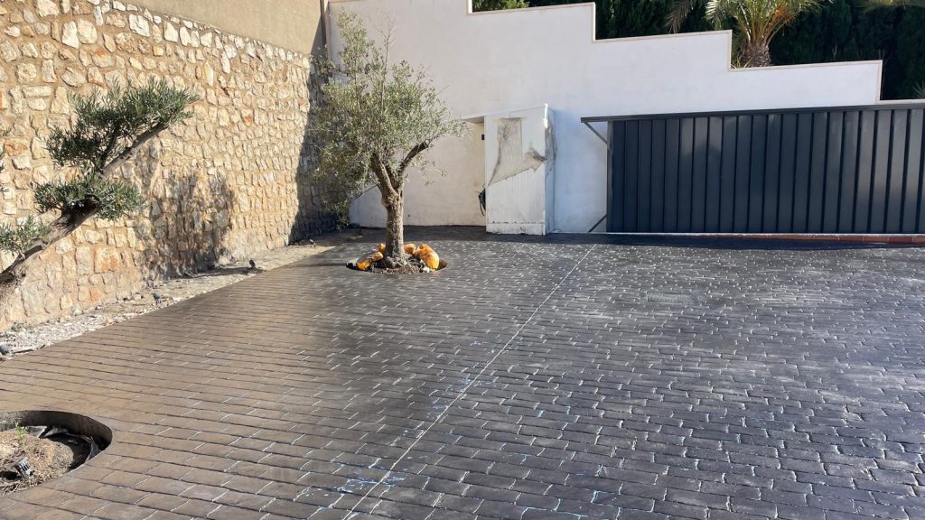 Pavimentos de hormigón impreso